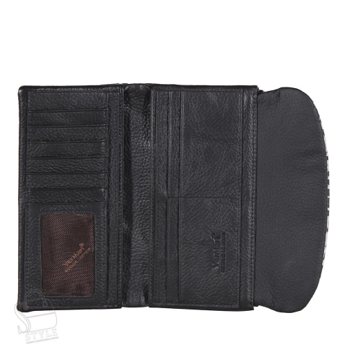 Женский кошелек 3886-1803 black Vermari