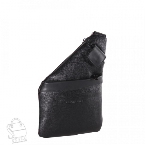 Рюкзак мужской кожаный 66153H black Heanbag в Новосибирске