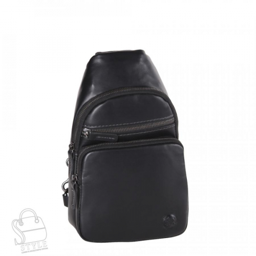 Рюкзак мужской кожаный 4241-1TR black Tough Ryder