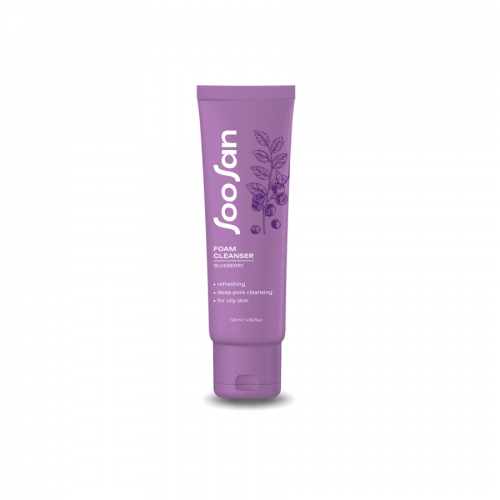 Очищающая пенка с экстрактом черники для проблемной кожи SOOSAN Foam Cleanser with Blueberry  120мл