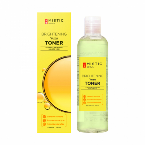 Осветляющий тонер с экстрактом юдзу MISTIC Brightening Yuzu Toner 250мл