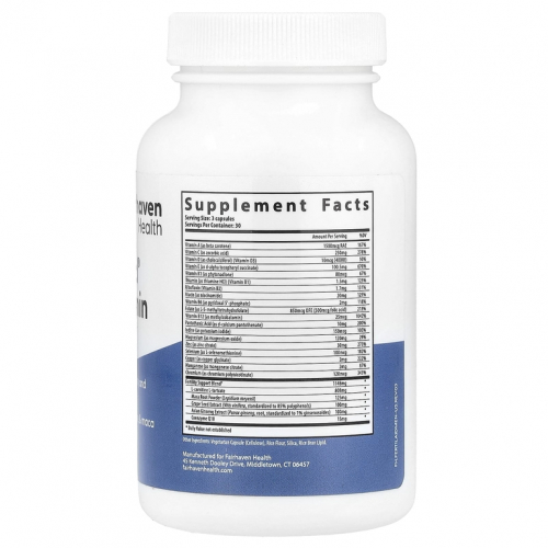 Fairhaven Health, FertilAid для мужчин, 90 капсул