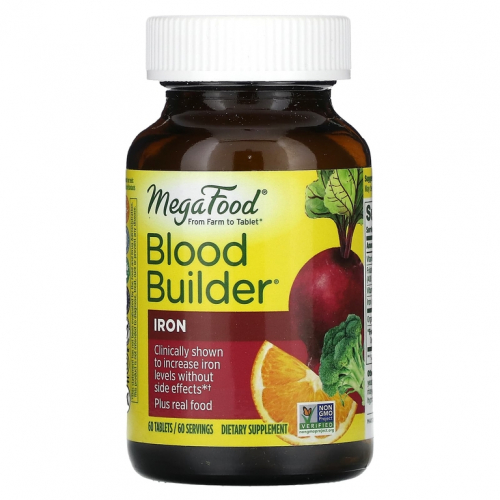 MegaFood, Blood Builder, таблетки