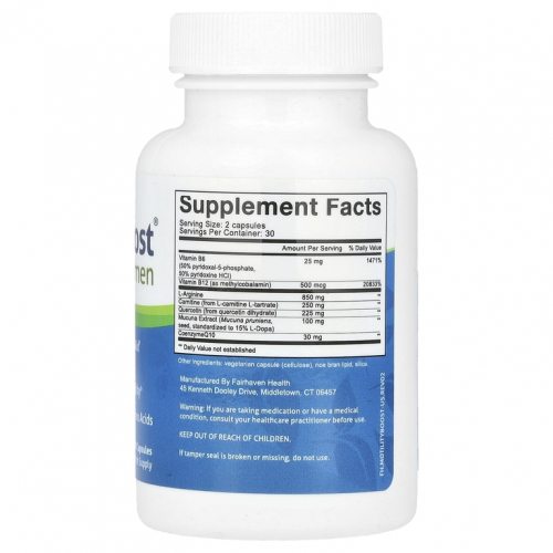 Fairhaven Health, MotilityBoost® для мужчин, 60 капсул