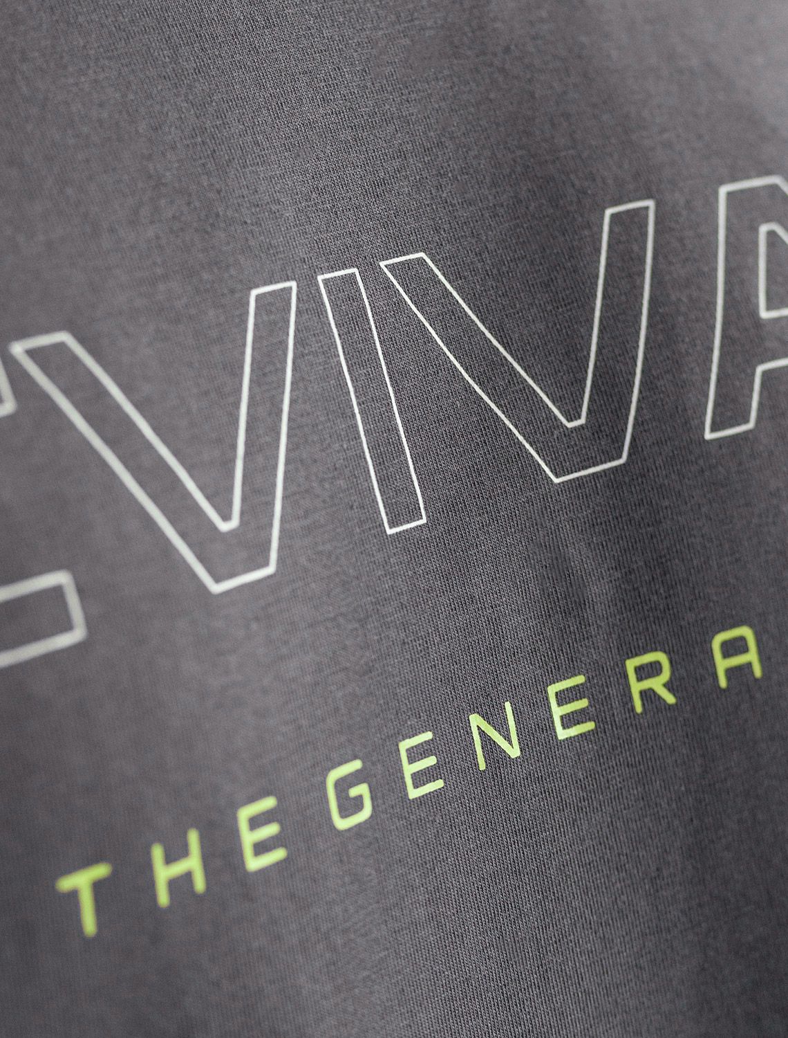 Свободная футболка с авторским принтом U49.048 серый_revival