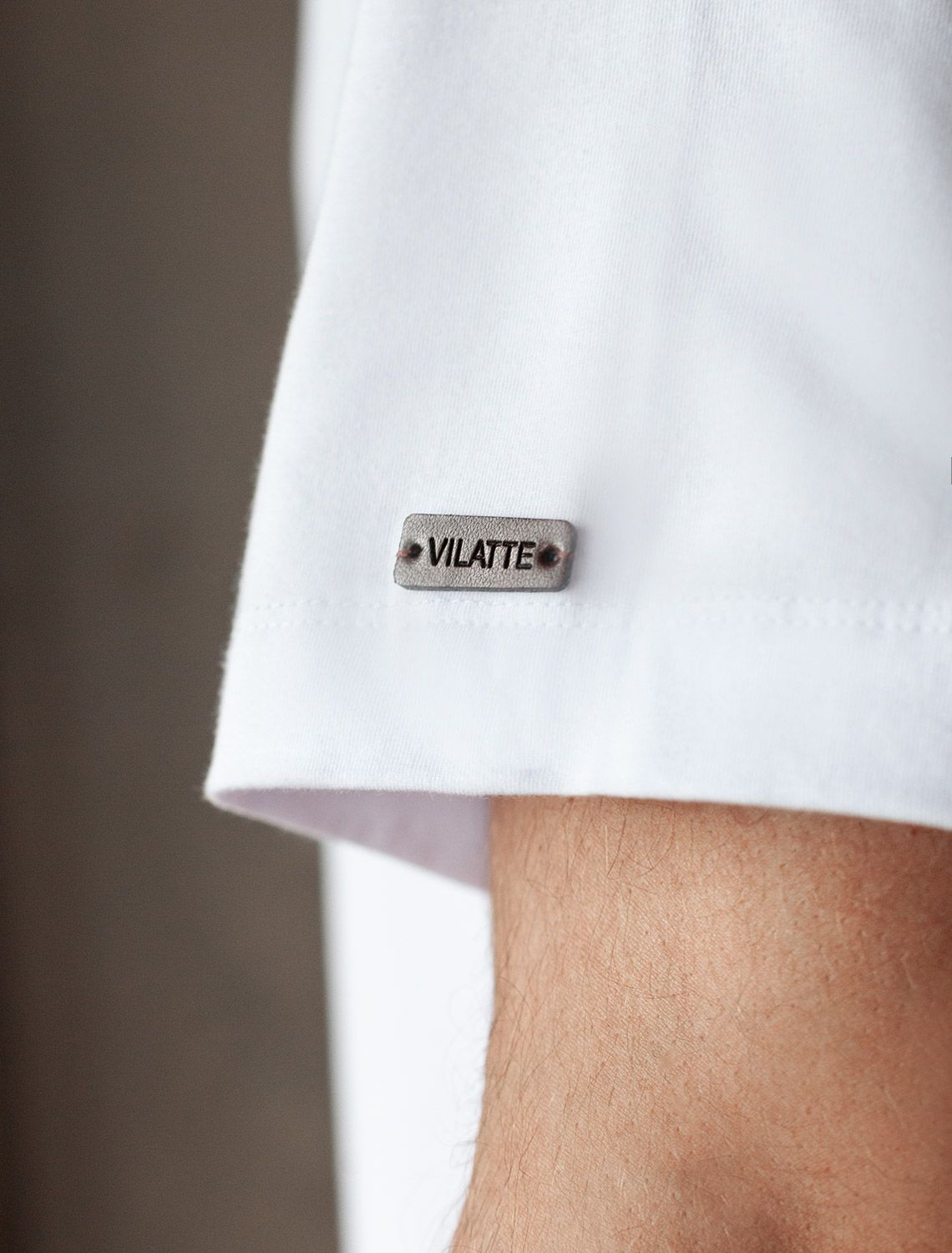 Свободная футболка с авторским принтом U49.048 белый_revival