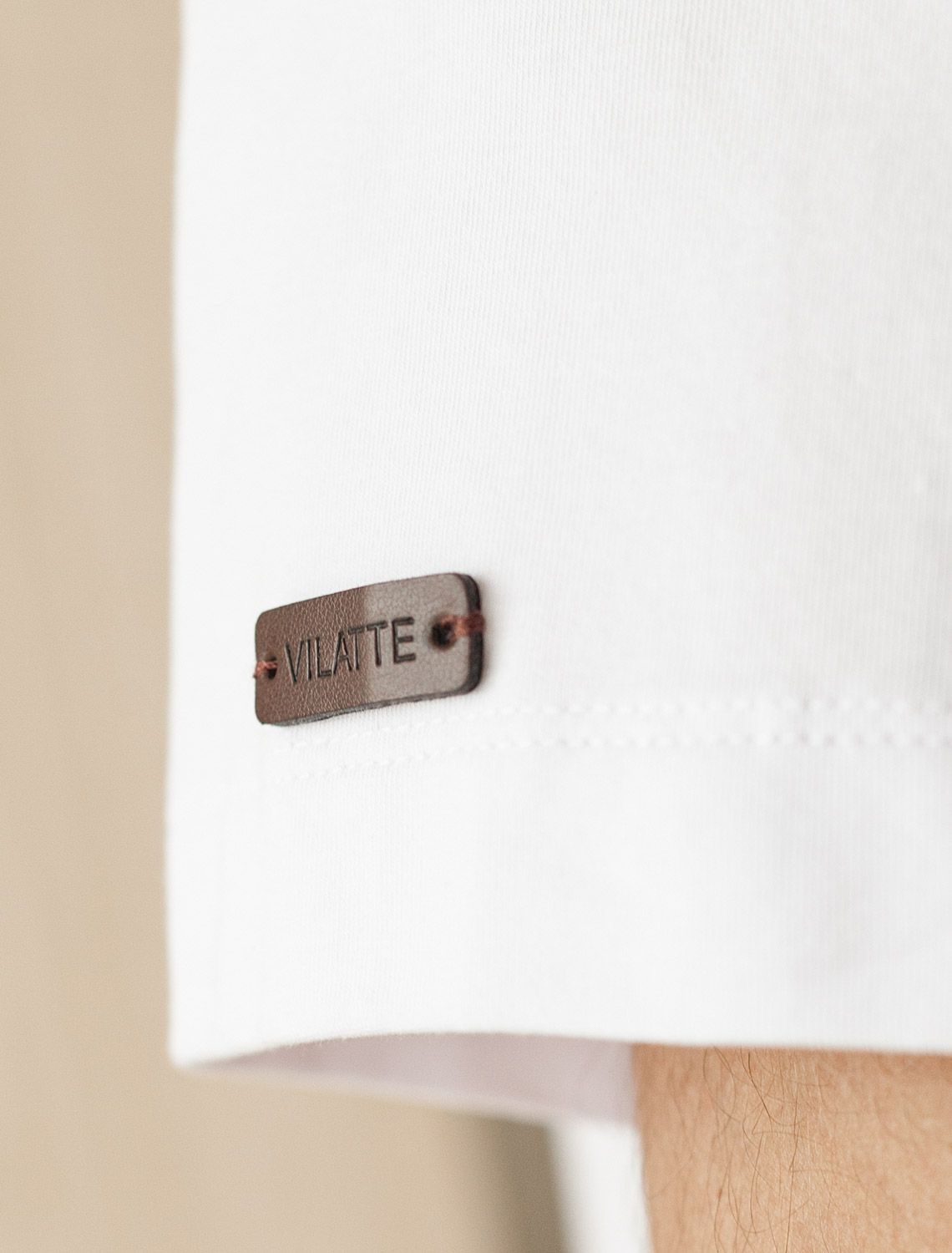 Свободная футболка с авторским принтом U49.048 белый_just