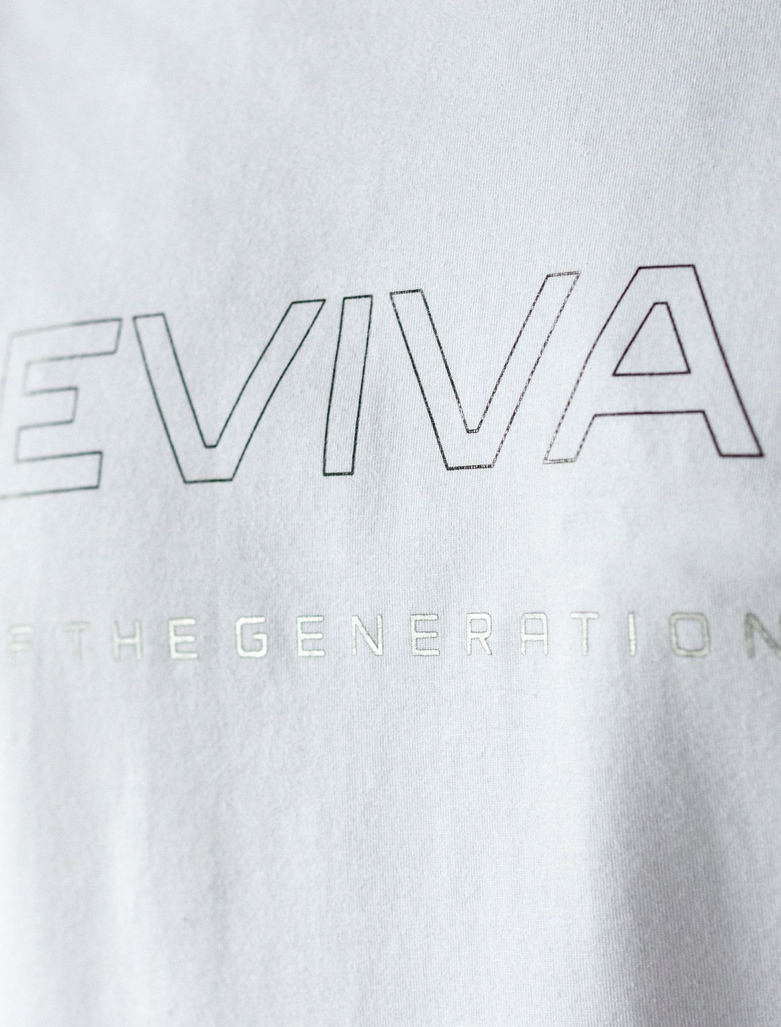 Свободная футболка с авторским принтом U49.048 белый_revival