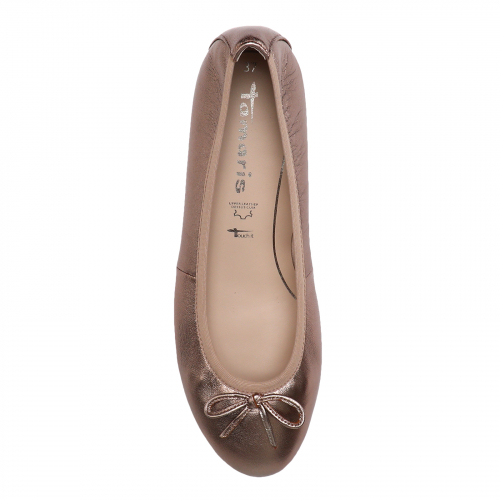 Балетки TAMARIS ALENA 3904153, бронзовый