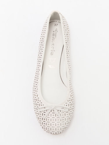 Балетки TAMARIS ALENA 4317341, белый
