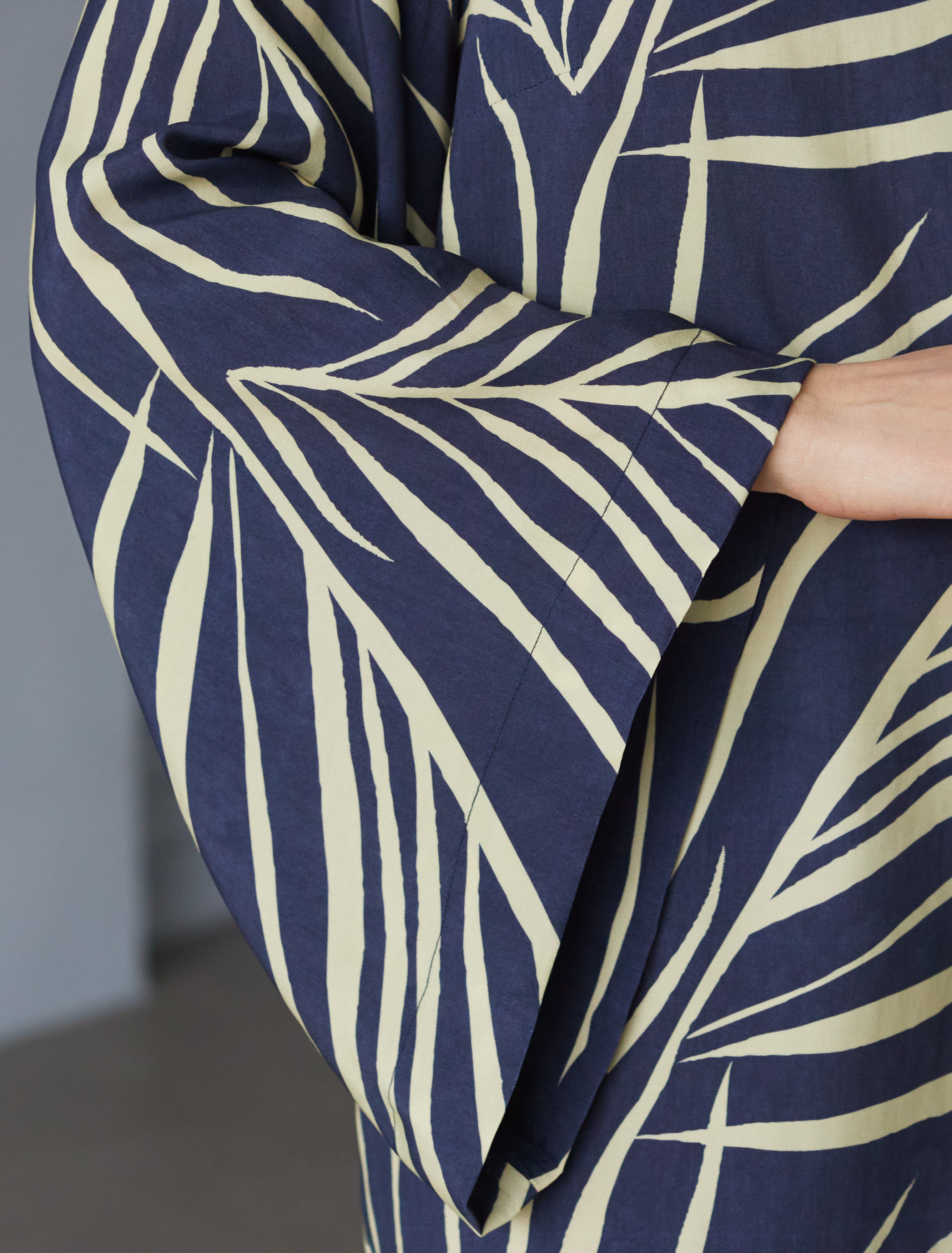 Платье из вискозы с лиоцеллом D22.223 темно-синий