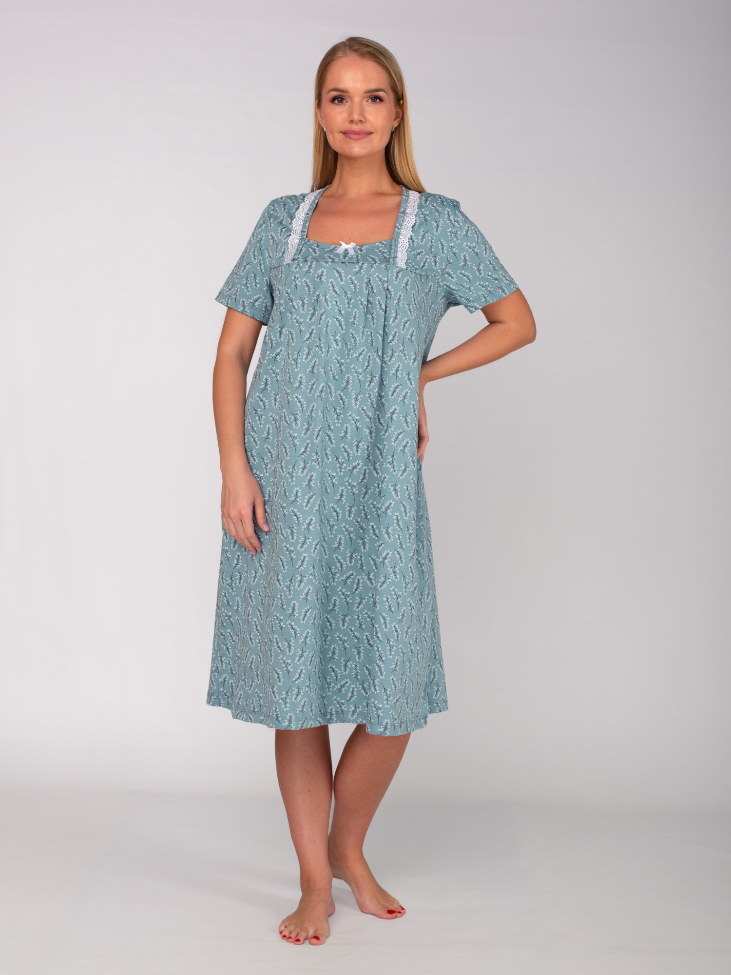 Ночная сорочка женская кулирка