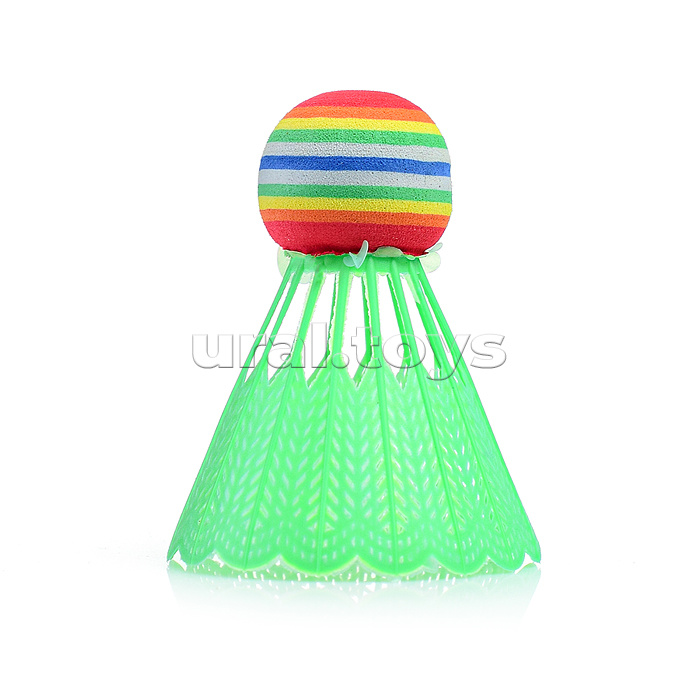 Набор воланчиков для бадминтона (5 шт.) в тубусе