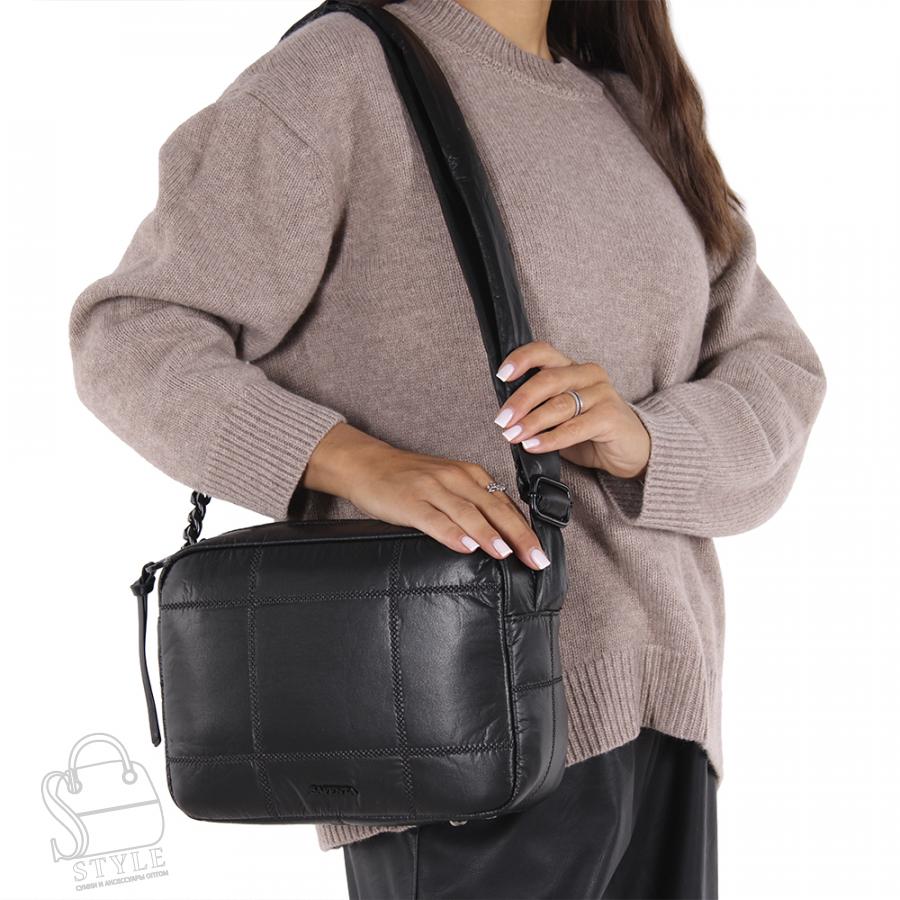 Сумка женская 28076 black Velina Fabbiano-Safenta