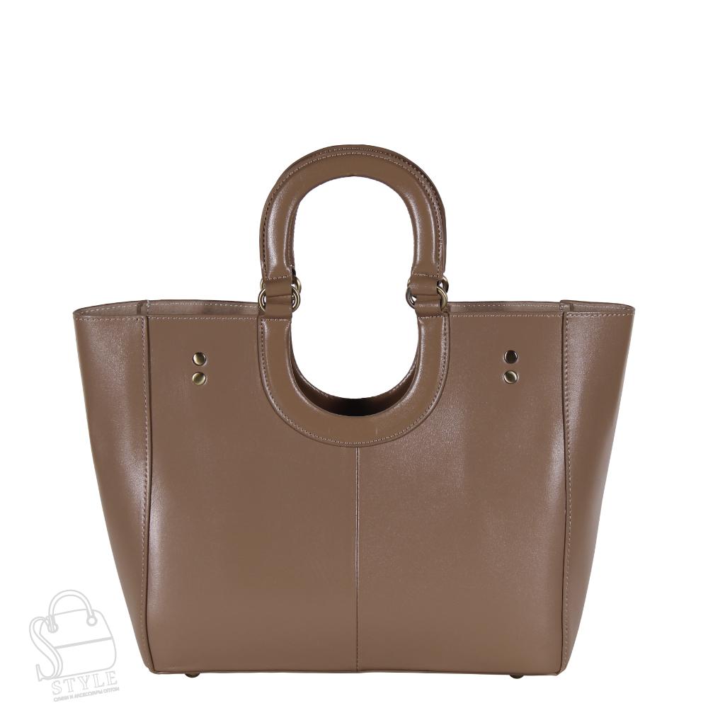 Сумка женская кожаная 3007NN apricot Natale Navetta