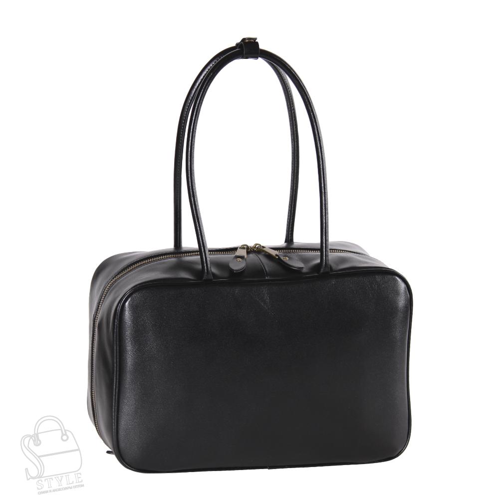Сумка женская кожаная 5007NN black Natale Navetta