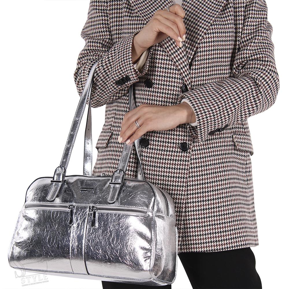 Сумка женская 98244L silver Velina Fabbiano-Safenta