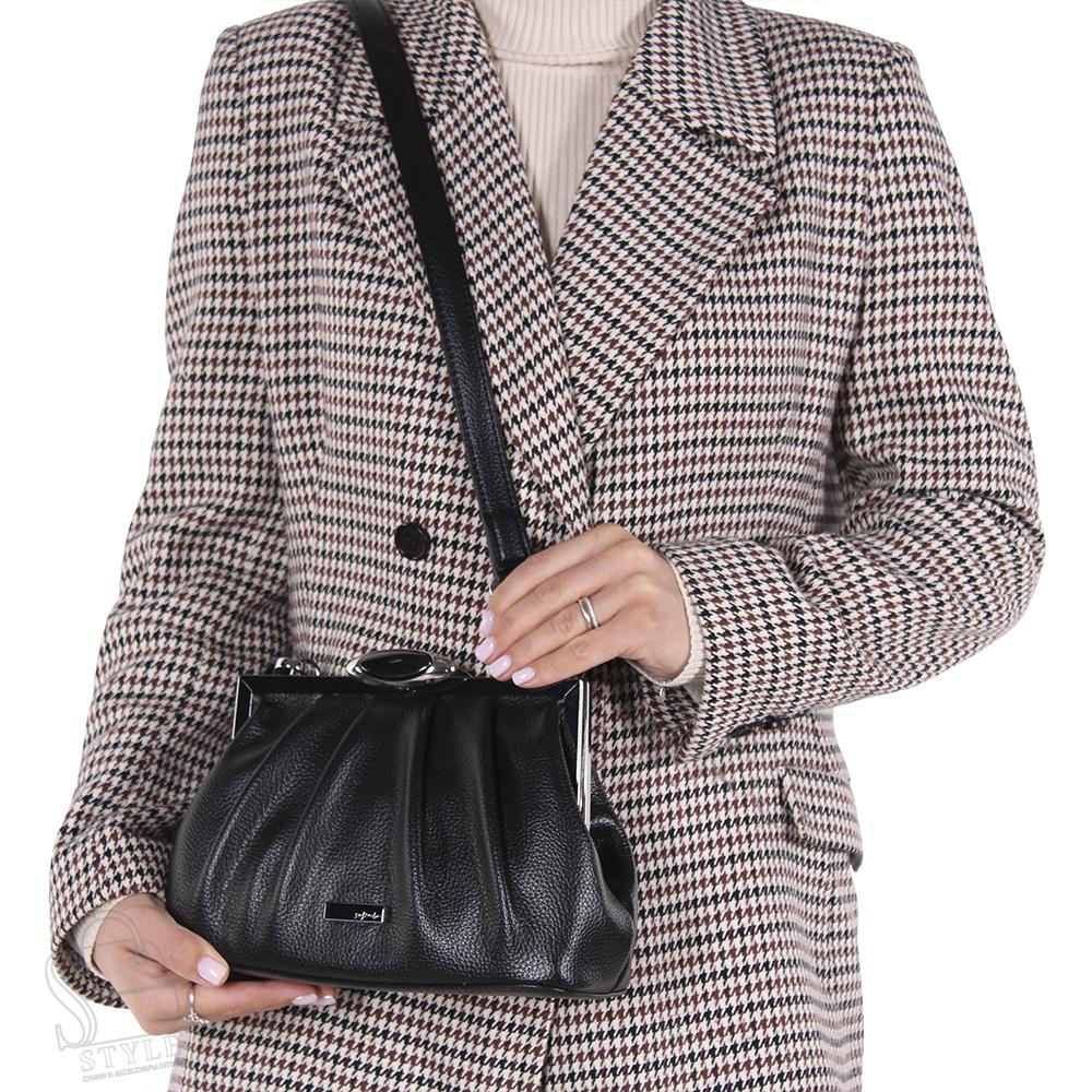 Сумка женская 2242 black Velina Fabbiano-Safenta в Новосибирске