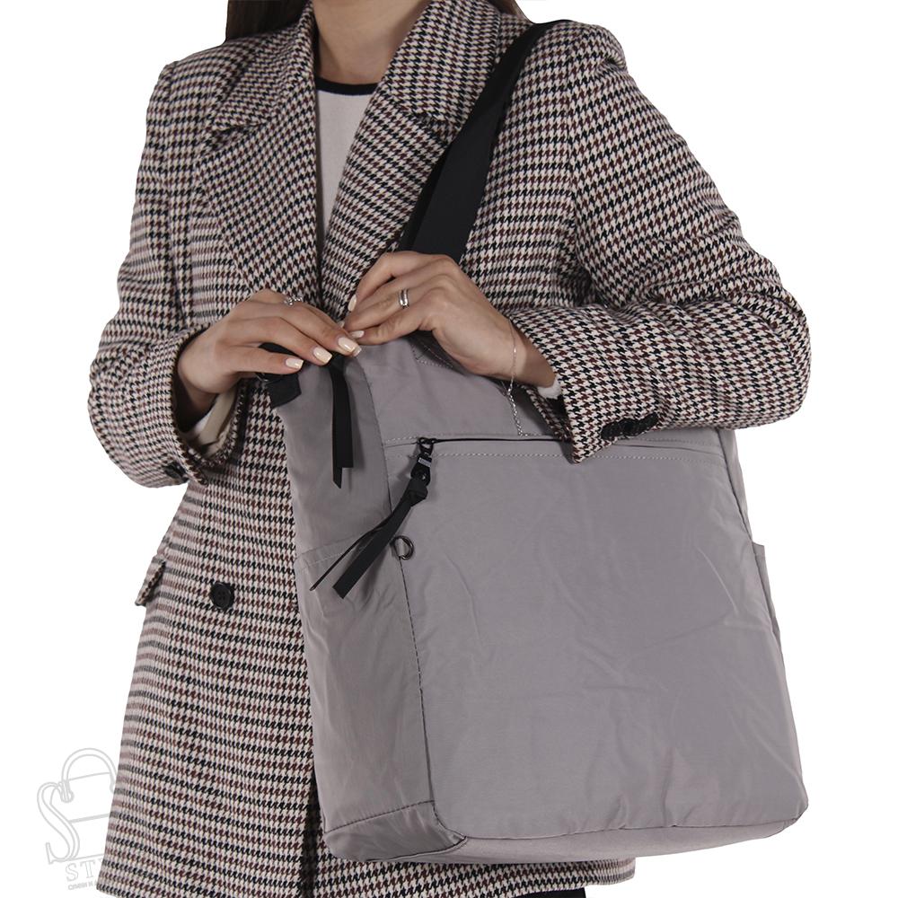 Сумка женская 8695MD gray Mindesa