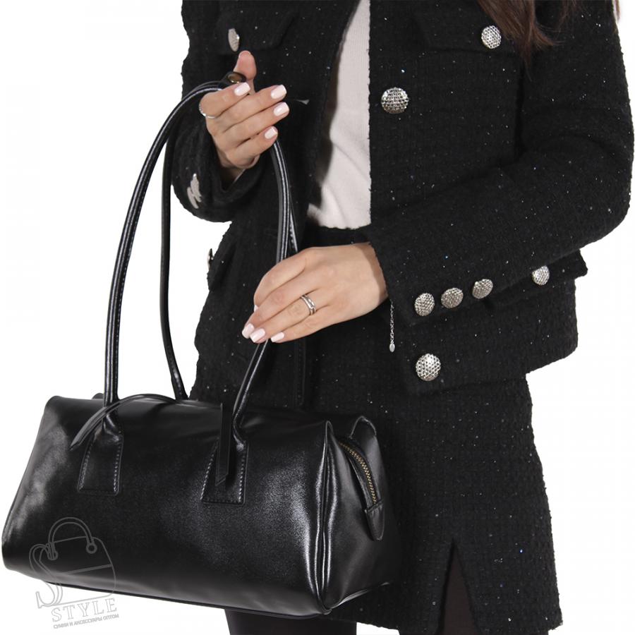 Сумка женская кожаная 5006NN black Natale Navetta
