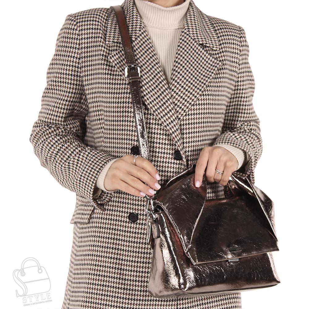 Сумка женская 98234L bronze Velina Fabbiano-Safenta