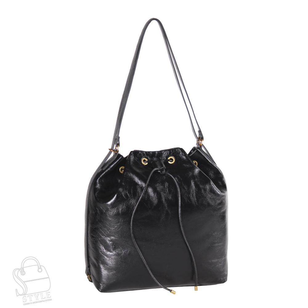 Сумка женская кожаная 2736VG black Vitelli Grassi