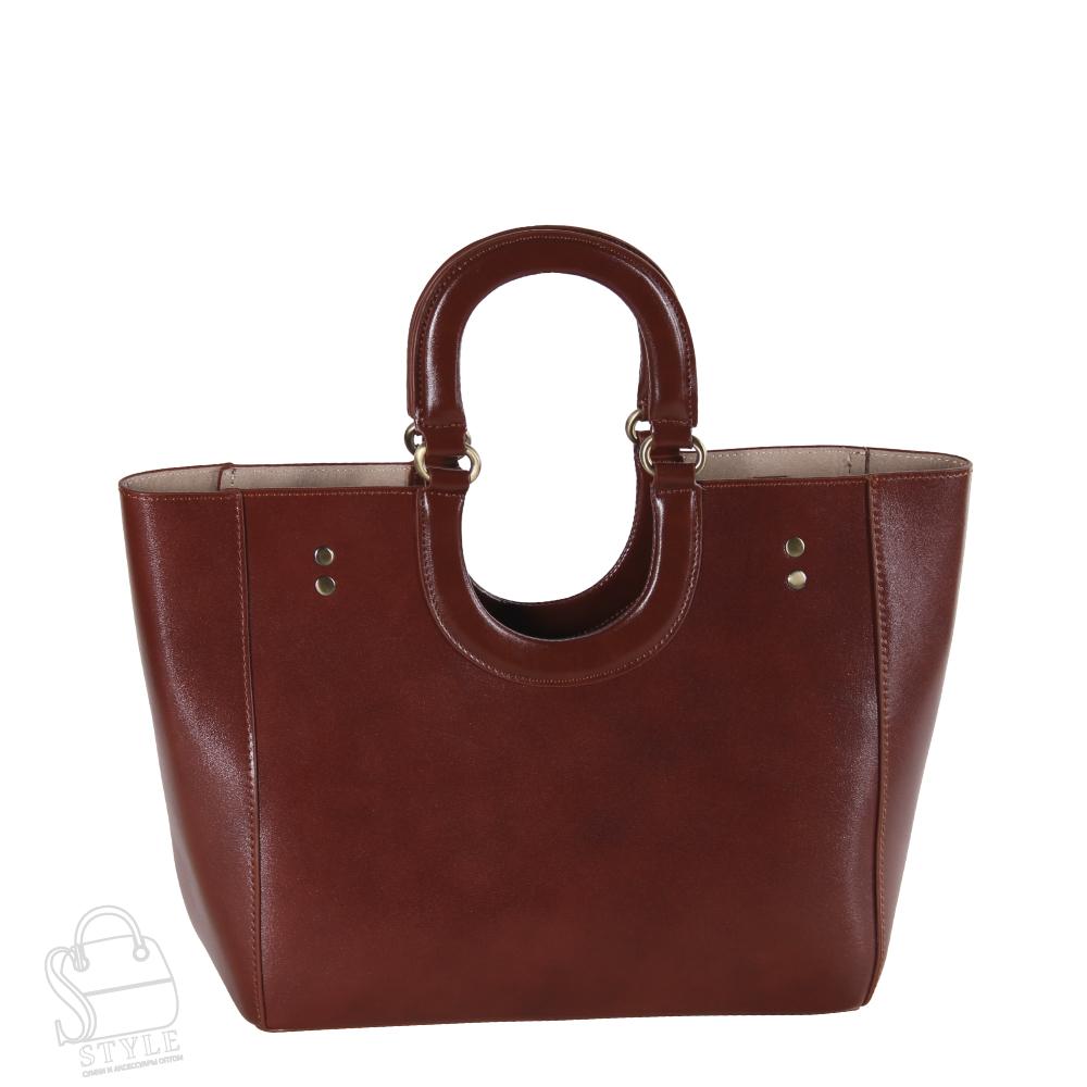 Сумка женская кожаная 3007NN brown Natale Navetta