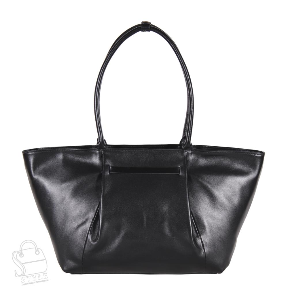 Сумка женская кожаная 8068NN black Natale Navetta