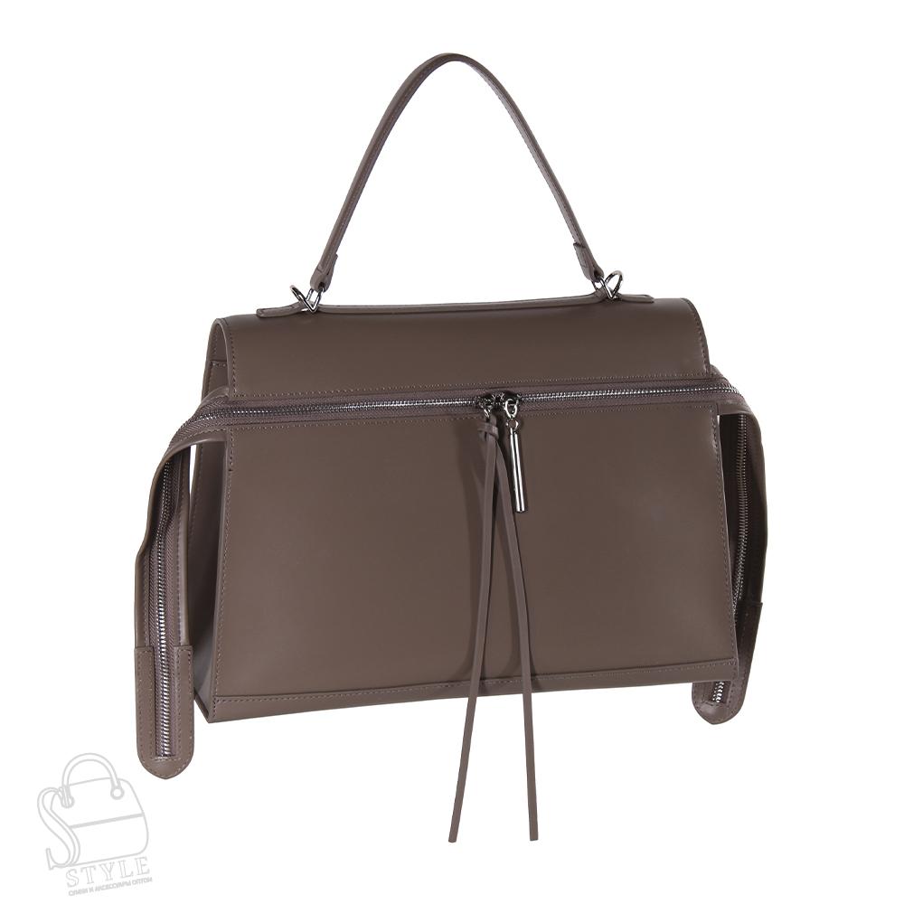 Сумка женская кожаная 6629VG khaki Vitelli Grassi