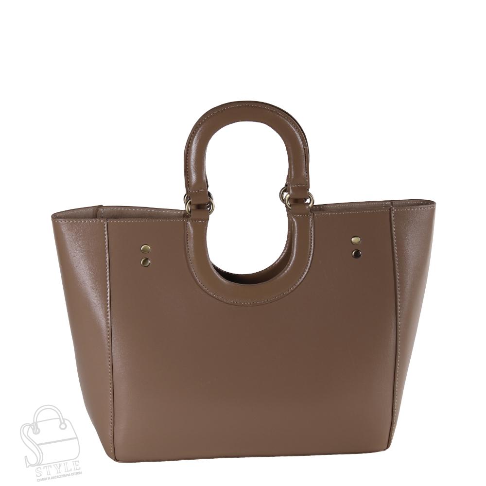 Сумка женская кожаная 3007NN apricot Natale Navetta
