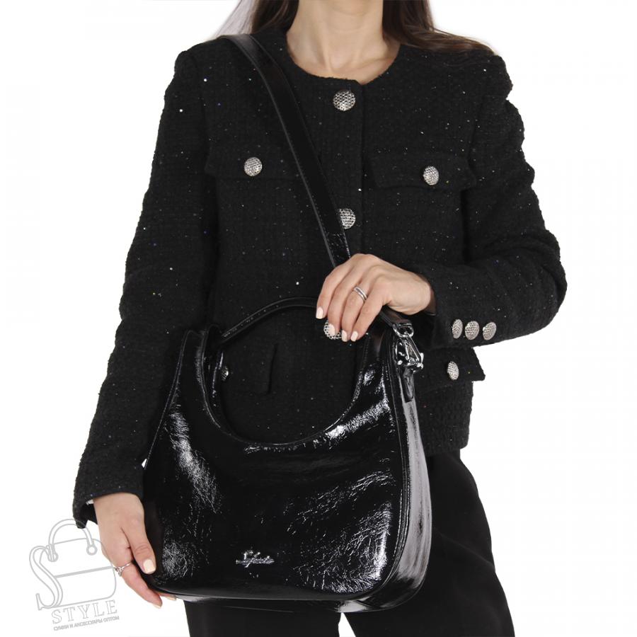 Сумка женская 5186-1 black Velina Fabbiano-Safenta