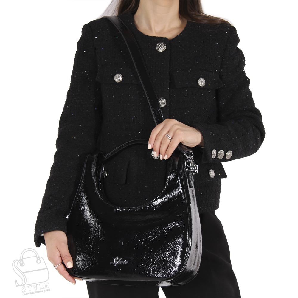 Сумка женская 5186-1 black Velina Fabbiano-Safenta