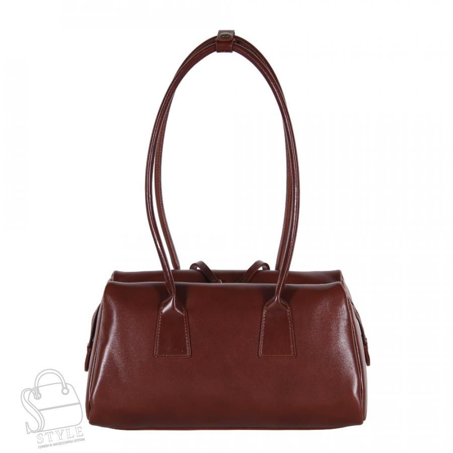 Сумка женская кожаная 5006NN brown Natale Navetta