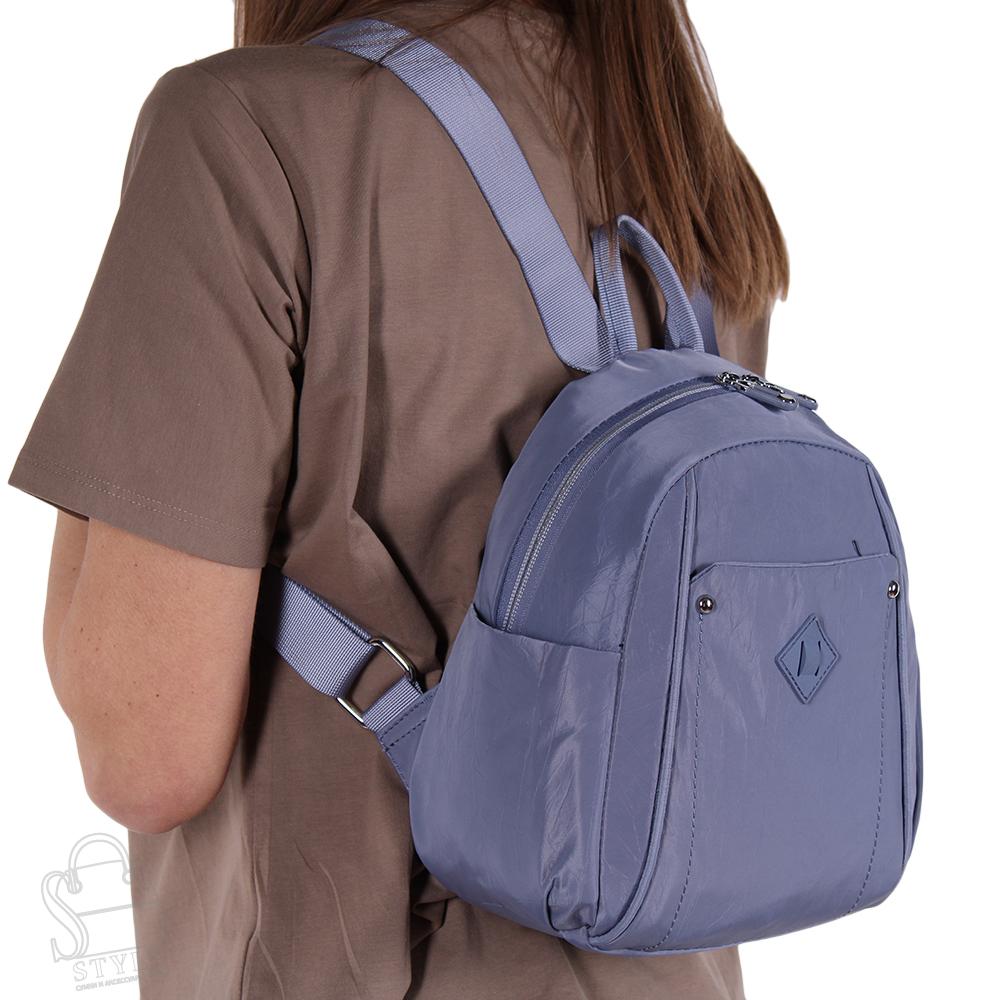 Рюкзак женский текстильный 3561OL l.blue OOL HKoule/20