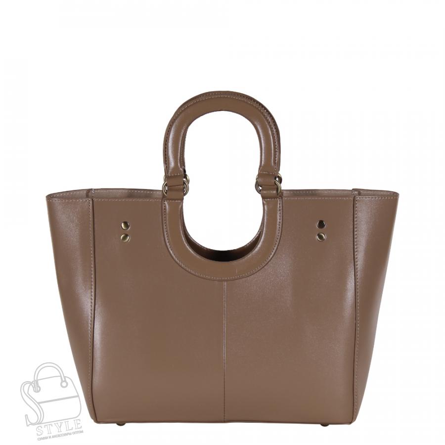 Сумка женская кожаная 3007NN apricot Natale Navetta