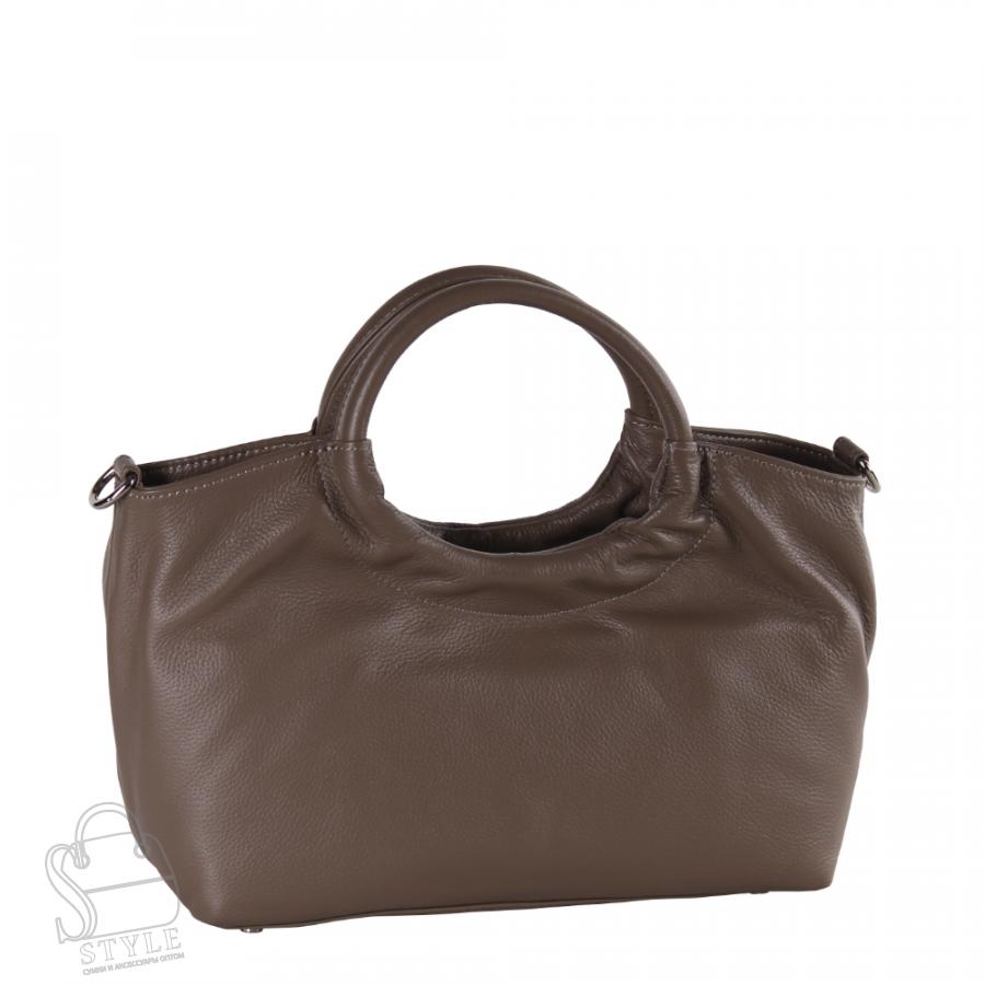 Сумка женская кожаная 3576VG gray Vitelli Grassi