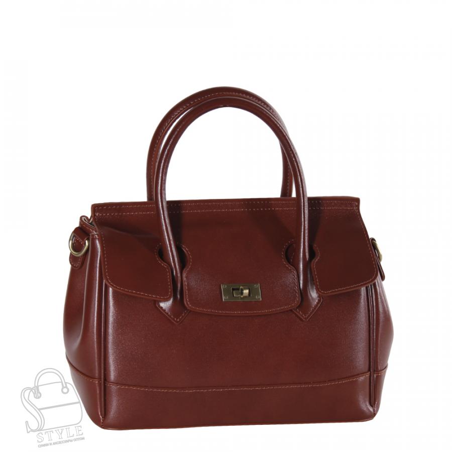 Сумка женская кожаная 5003NN brown Natale Navetta