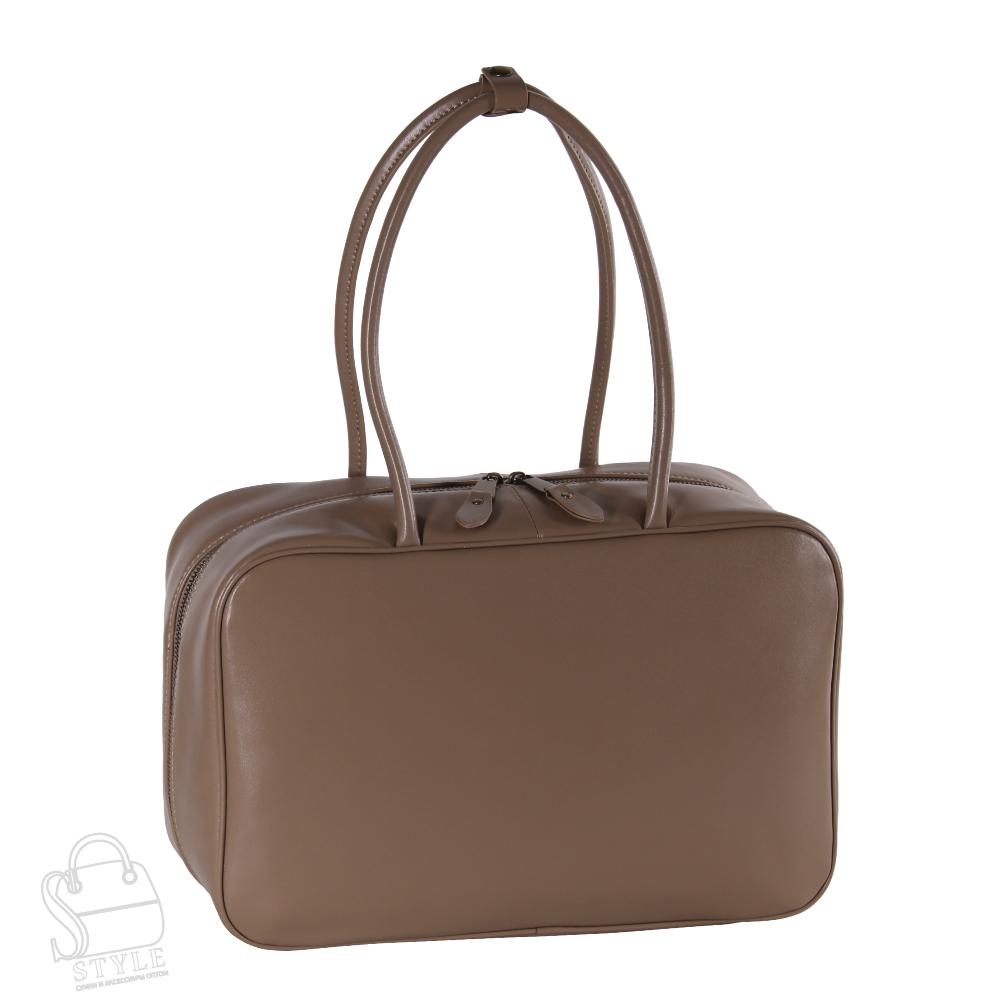 Сумка женская кожаная 5007NN beige Natale Navetta