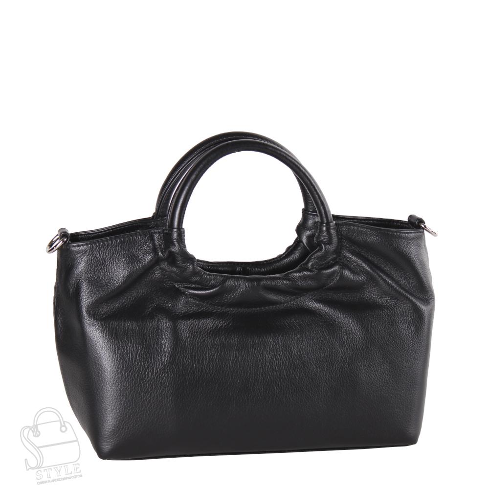 Сумка женская кожаная 3576VG black Vitelli Grassi