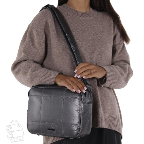 Сумка женская  28076 silver Velina Fabbiano-Safenta