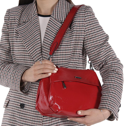 Сумка женская  51111 red Velina Fabbiano-Safenta в Новосибирске