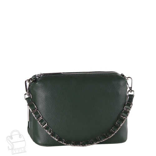 Сумка женская кожаная 8211R green Polina&Eiterou