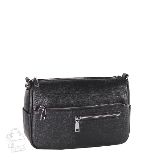 Сумка женская кожаная 6006VG black Vitelli Grassi
