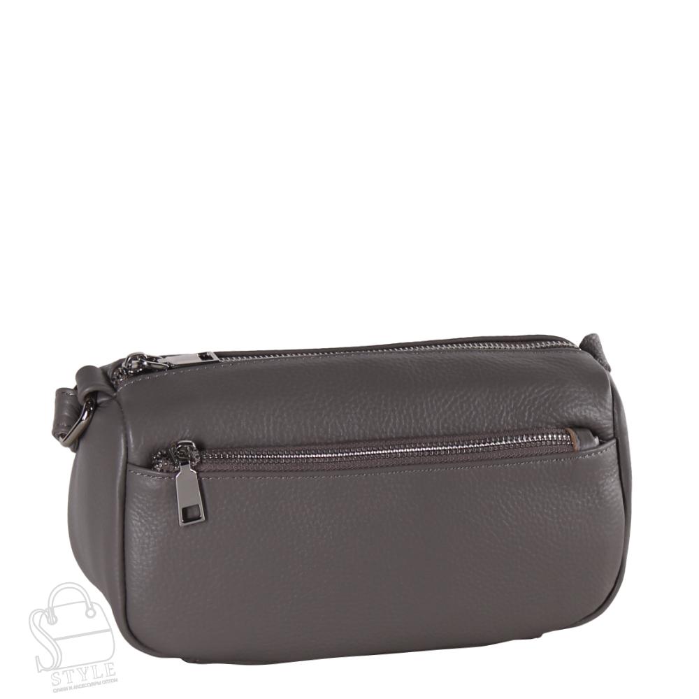 Сумка женская кожаная 6076NN gray Natale Navetta