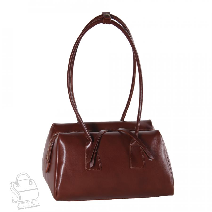 Сумка женская кожаная 5006NN brown Natale Navetta
