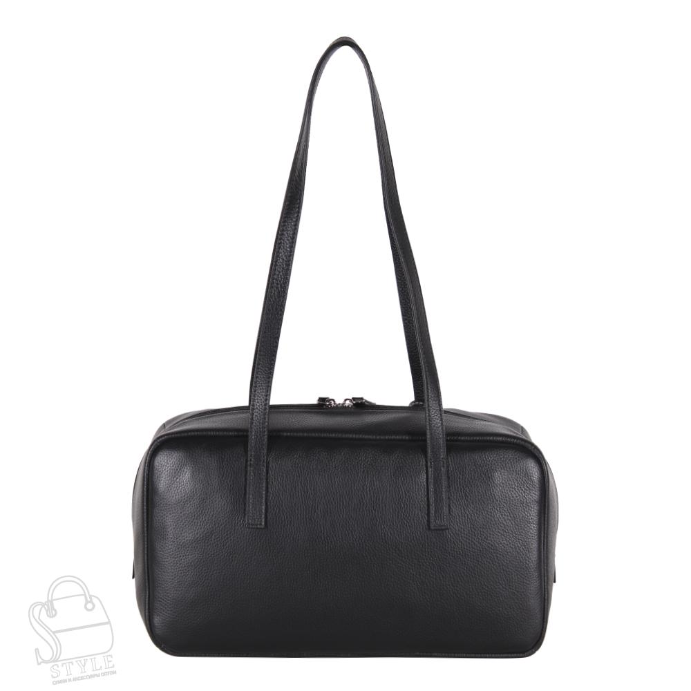Сумка женская кожаная 3691VG black Vitelli Grassi