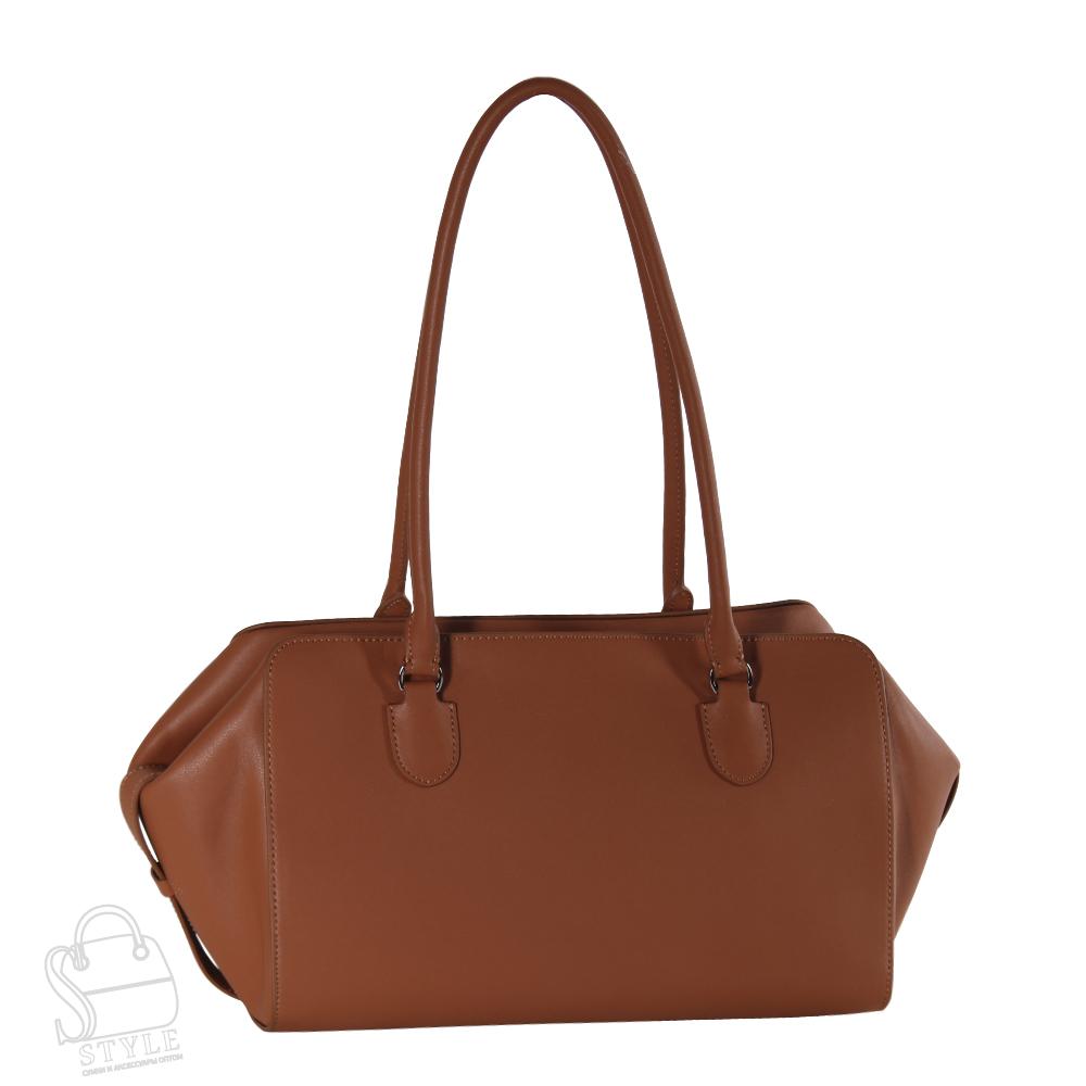 Сумка женская кожаная 8954VG brown Vitelli Grassi