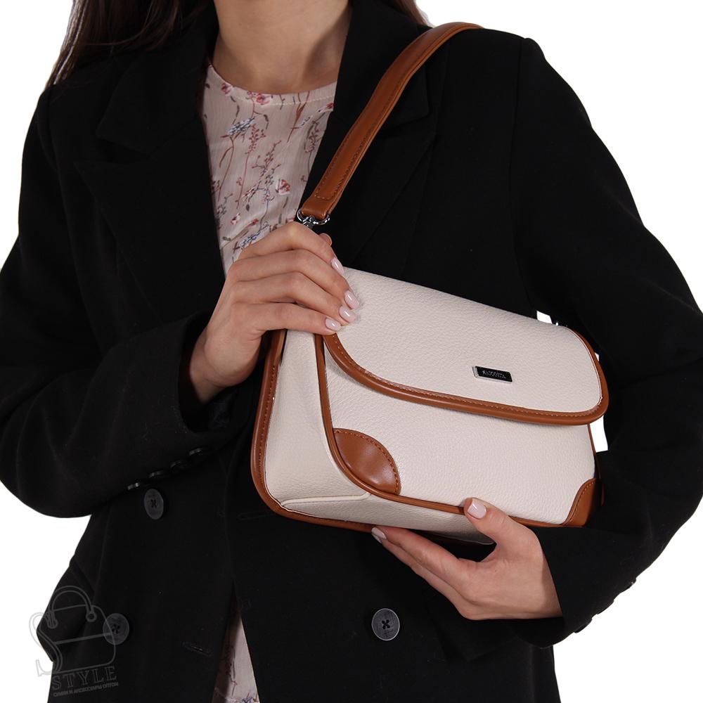 Сумка женская 270145 beige Velina Fabbiano-Safenta/30 в Новосибирске