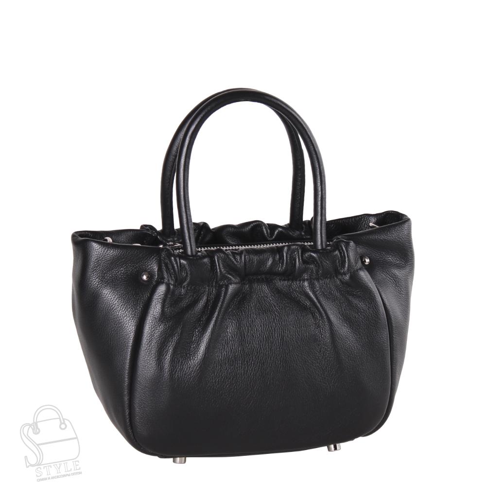 Сумка женская кожаная 3577VG black Vitelli Grassi