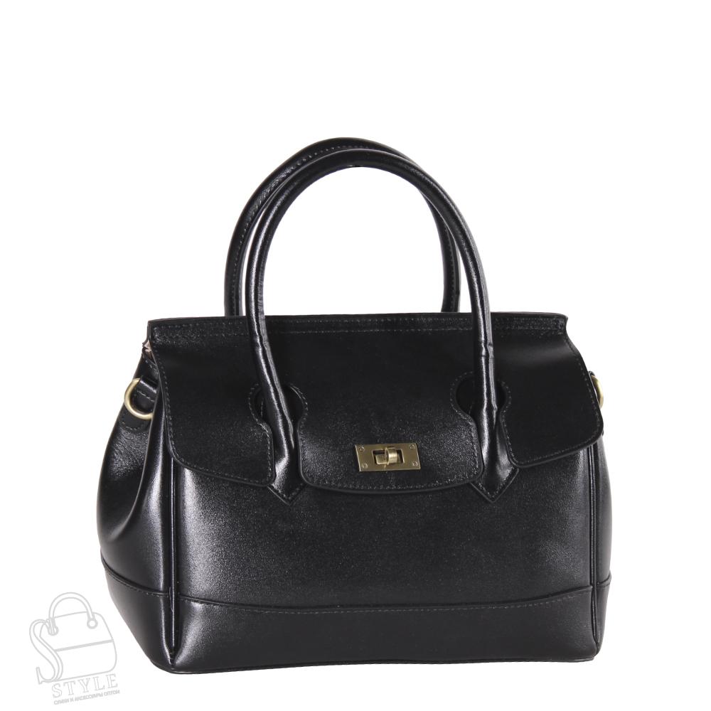 Сумка женская кожаная 5003NN black Natale Navetta